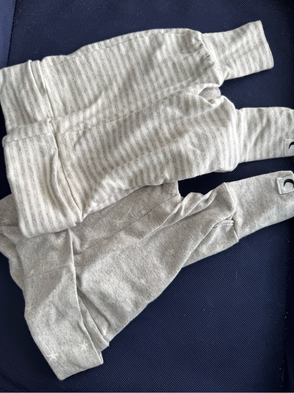🍑3/$40🍑 Baby Grey Striped & Solid Jogger Pants - Comfortable Everyday Wear